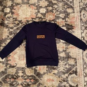 Navy Blue Fendi Long Sleeve